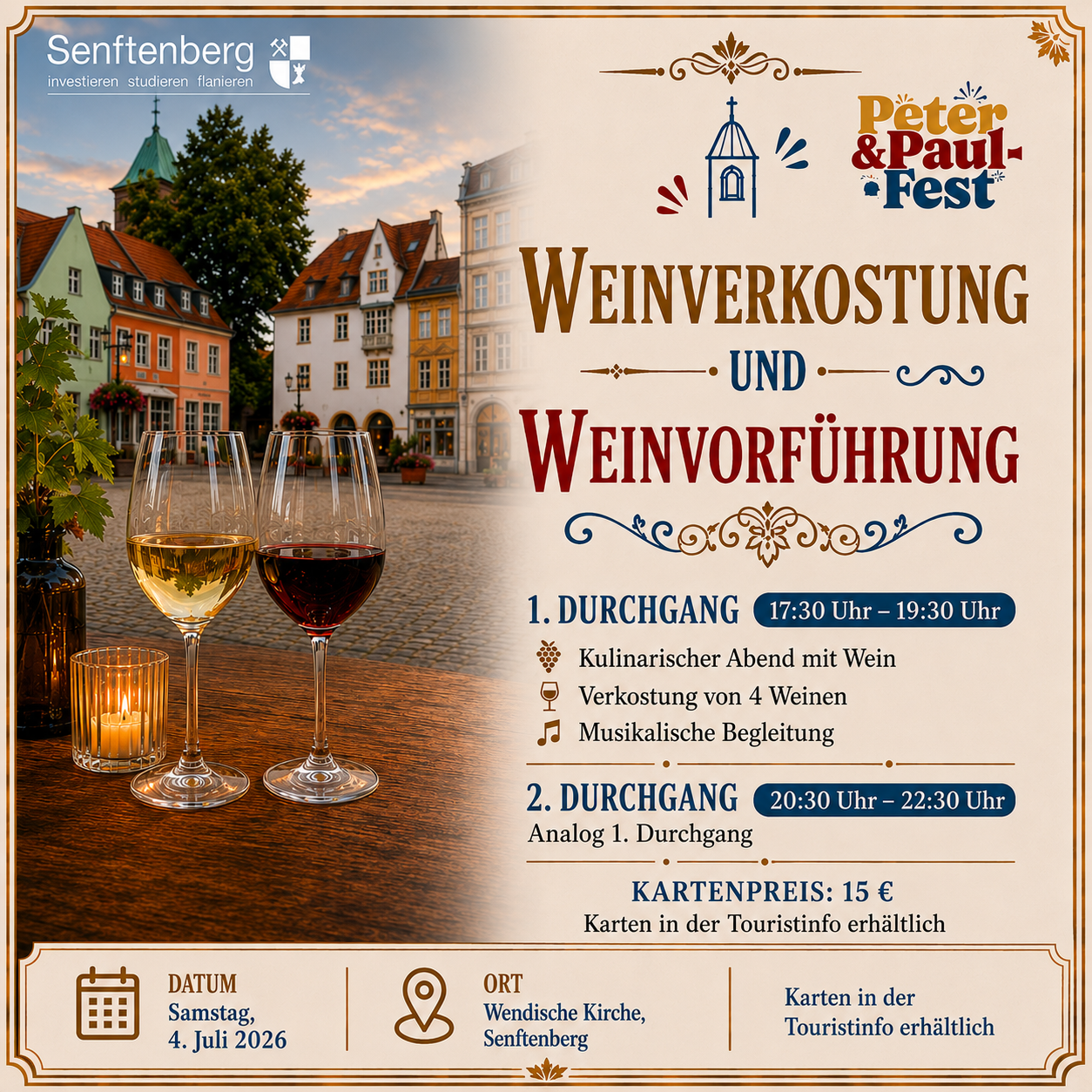 Weinverkostung